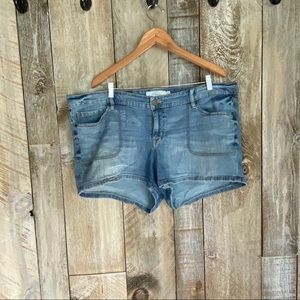 Torrid Medium Wash Shorts 22